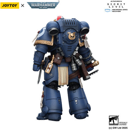 (Pre-Order) Warhammer 40K: Secret Level - Ultramarines Titus with Laurels of Victory - 1/18 Scale Action Figure