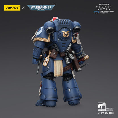 (Pre-Order) Warhammer 40K: Secret Level - Ultramarines Titus with Laurels of Victory - 1/18 Scale Action Figure