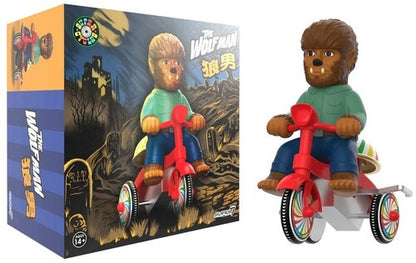 [Arriving Soon] Universal Monsters: The Wolf Man (Brown W/ Red Trike) - Super Cycles - Videguy Collectibles