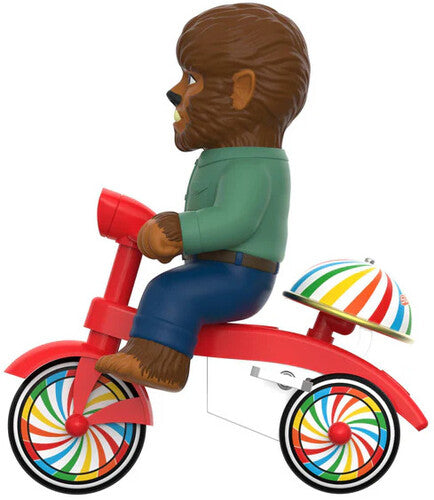 [Arriving Soon] Universal Monsters: The Wolf Man (Brown W/ Red Trike) - Super Cycles - Videguy Collectibles