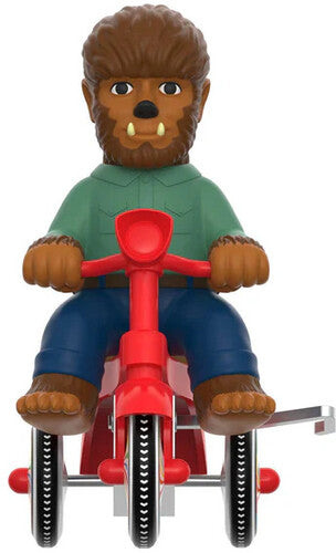 [Arriving Soon] Universal Monsters: The Wolf Man (Brown W/ Red Trike) - Super Cycles - Videguy Collectibles