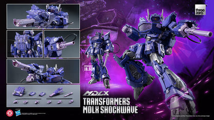 (Pre-Order) Transformers: Shockwave - MDLX Action Figures