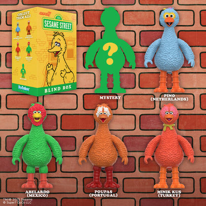 Sesame Street: Big Birds from Around the World (Wave 5) - Reaction Blind Box
