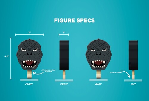 [Arriving Soon] Frozen Culture: Godzilla - Limited Edition Vinyl Figure - Individual Blind Bag