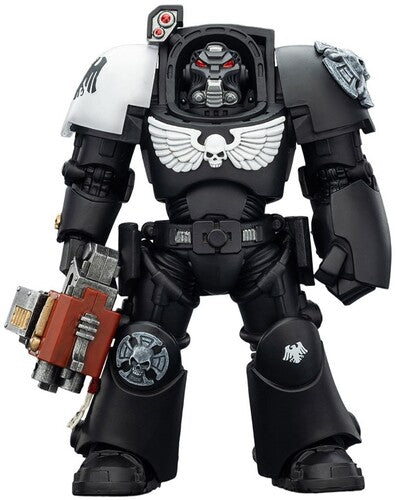 Warhammer 40K: Raven Guard - Terminator 2 with Power Fist and Storm Bolter - 1/18 Scale Action Figure
