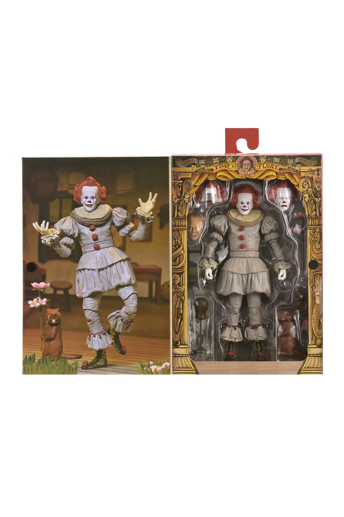 It: Welcome To Derry: Ultimate Bob Gray As Pennywise - 7" Action Figure