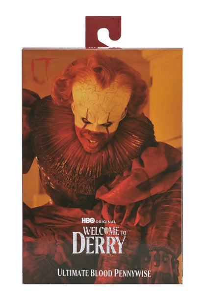 IT: Welcome to Derry - Ultimate Blood Pennywise - 7" Scale Action Figure
