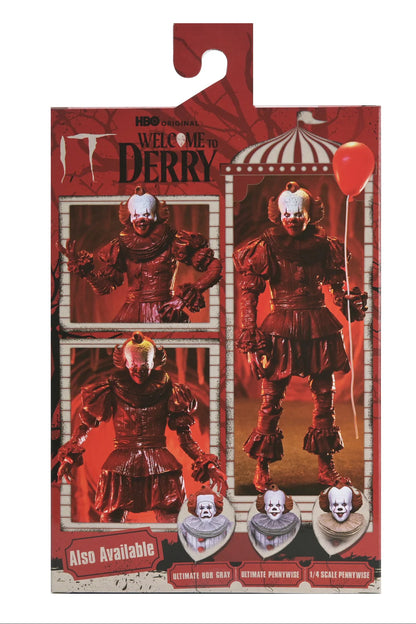 IT: Welcome to Derry - Ultimate Blood Pennywise - 7" Scale Action Figure