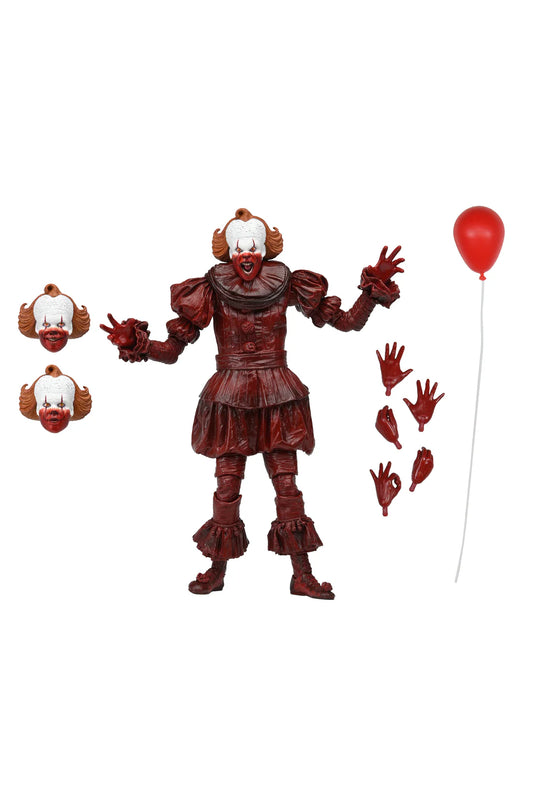 IT: Welcome to Derry - Ultimate Blood Pennywise - 7" Scale Action Figure