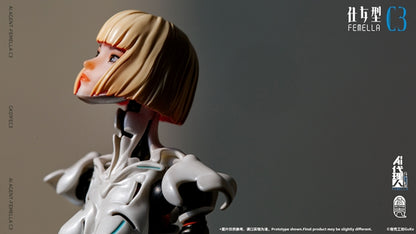 AI Agent-Fememlla C3 (Solid Color ver.) 1/12 Scale Action Figure