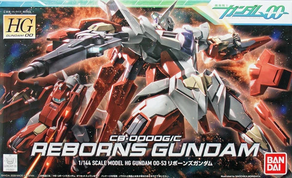 #53 Reborns Gundam "Gundam 00", Bandai Hobby HG 00 1/144 Scale