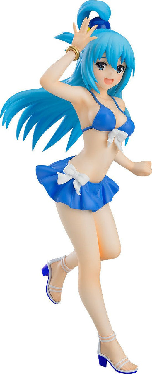 KONO SUBARASHII SEKAI NI SYUKUFUKU WO!: Aqua (Swimsuit Ver.) - POP UP PARADE - Videguy Collectibles