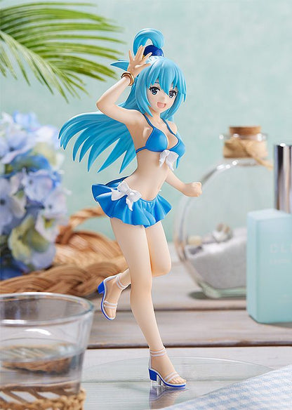 KONO SUBARASHII SEKAI NI SYUKUFUKU WO!: Aqua (Swimsuit Ver.) - POP UP PARADE - Videguy Collectibles