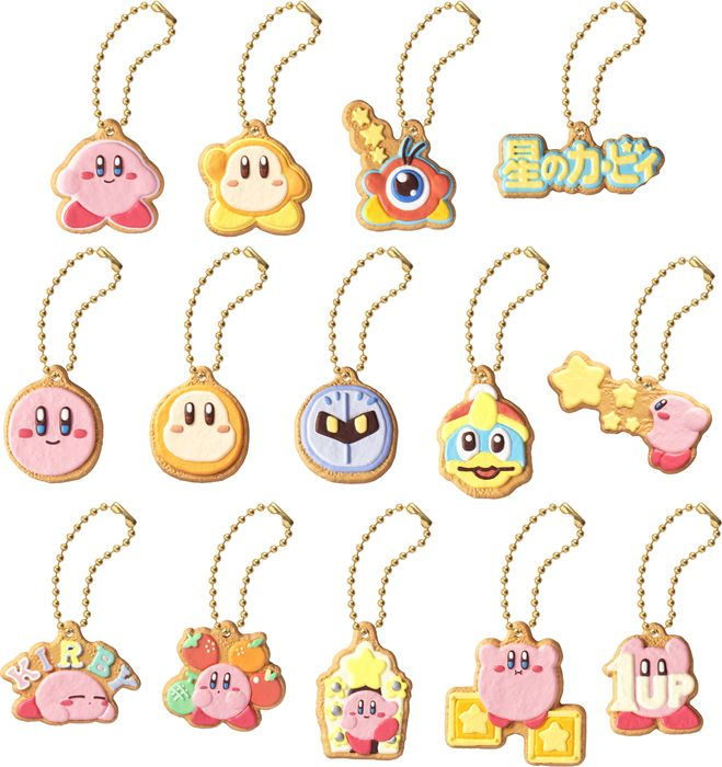 Kirby Cookie Charm - Individual Shokugan Cookie Charmcot - Videguy Collectibles