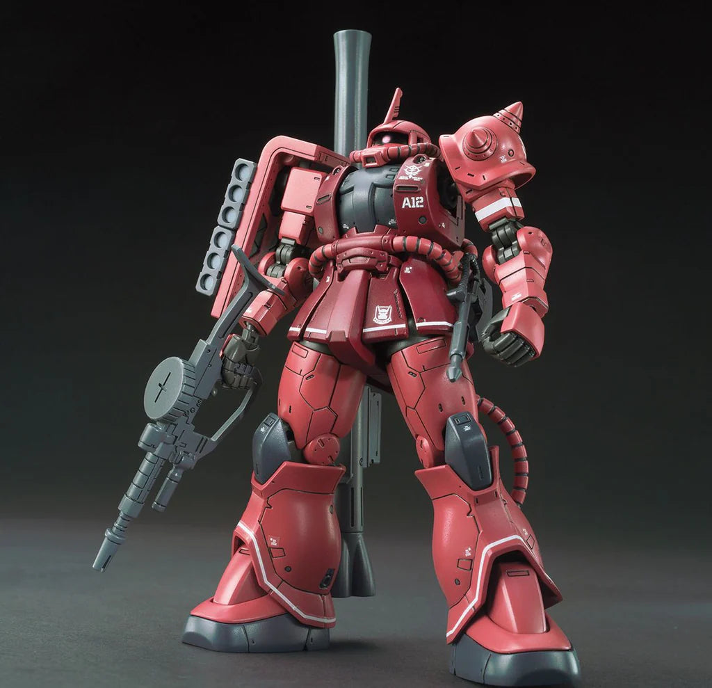 Bandai Hobby - Gundam The Origin - #24 MS-06S Zaku II Principality of Zeon Char Aznable's Mobile Suit Red Comet Ver. - HG The Origin 1/144