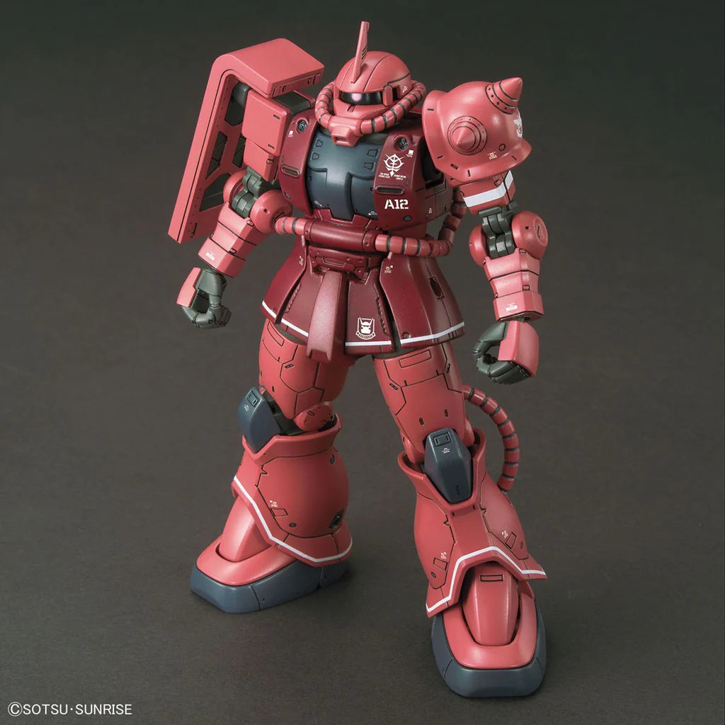 Bandai Hobby - Gundam The Origin - #24 MS-06S Zaku II Principality of Zeon Char Aznable's Mobile Suit Red Comet Ver. - HG The Origin 1/144