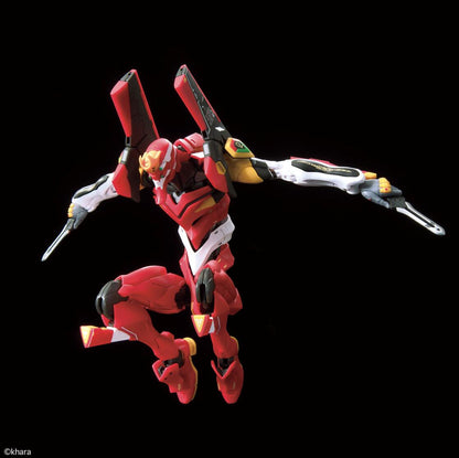 Neon Genesis Evangelion: Evangelion Production Model EVA Unit-02 - RG Model Kit - Videguy Collectibles