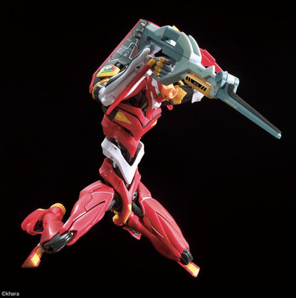 Neon Genesis Evangelion: Evangelion Production Model EVA Unit-02 - RG Model Kit - Videguy Collectibles