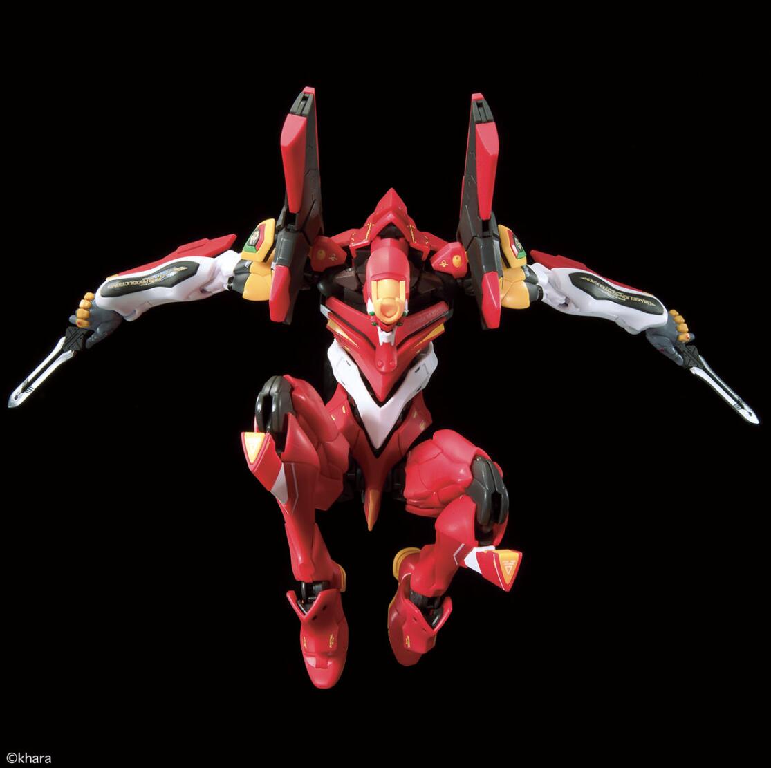 Neon Genesis Evangelion: Evangelion Production Model EVA Unit-02 - RG Model Kit - Videguy Collectibles