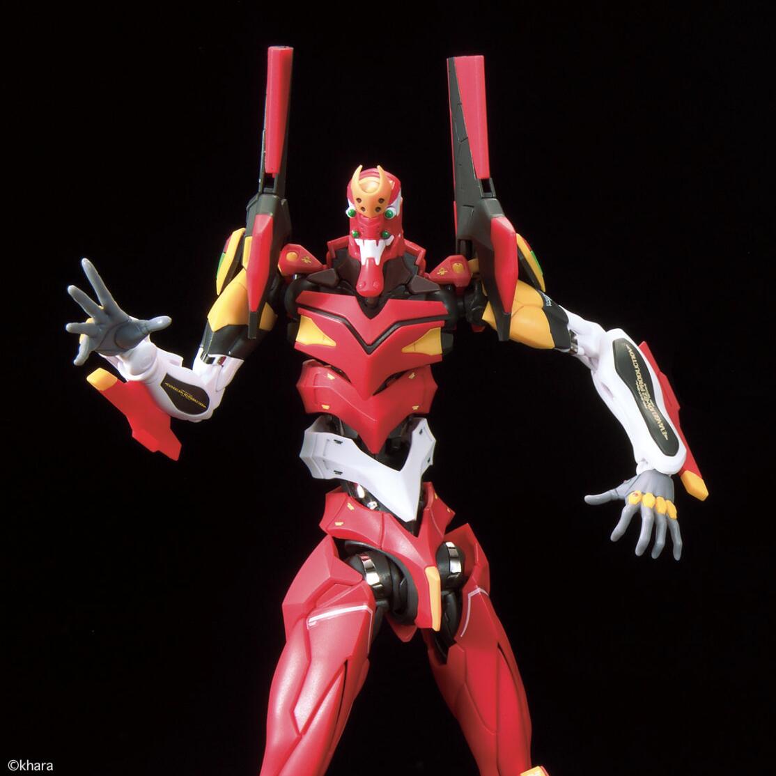 Neon Genesis Evangelion: Evangelion Production Model EVA Unit-02 - RG Model Kit - Videguy Collectibles