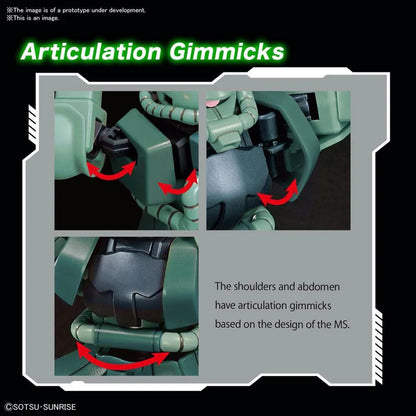 Gundam 0079: MS-06 Zaku II Revive ver. #241 - HCUC 1/144 Model Kit