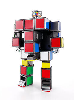 [Pre-Order]Tamashii Nations Chogokin - Rubik's Cube - Rubik's Cube Robo