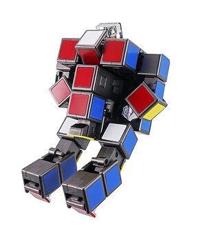 [Pre-Order]Tamashii Nations Chogokin - Rubik's Cube - Rubik's Cube Robo