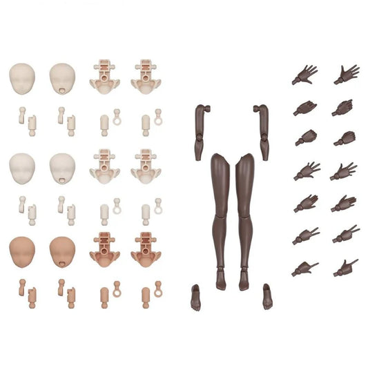 Bandai Hobby - 30 Minutes Sisters - #18 Option Body Parts Arms Parts & Leg Parts (Brown)