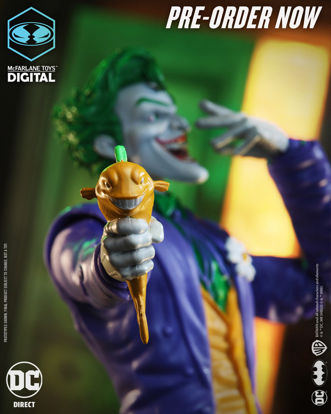 [Pre-Order] DC Comics:  The Joker (SIlver Age) - 7 in Action Figure (w/ Digital Code)