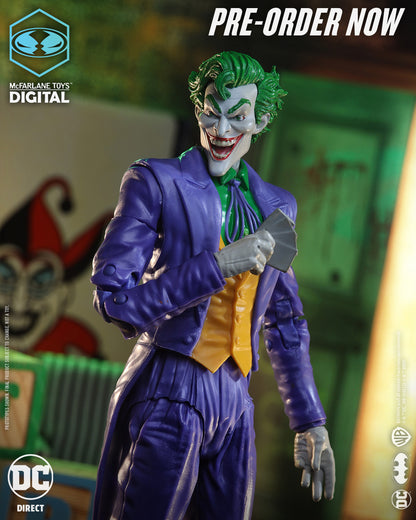 [Pre-Order] DC Comics:  The Joker (SIlver Age) - 7 in Action Figure (w/ Digital Code)