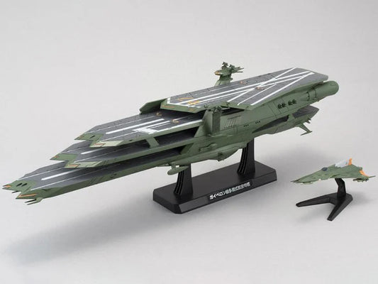 Bandai Spirits - Space Battleship Yamato 2199 - Gaiperon Class Aircraft Carrier Balgray - 1/1000 Scale Model Kit