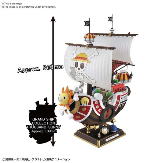 Thousand Sunny Land Of Wano Ver. "One Piece", Bandai Hobby Sailing Ship Collection