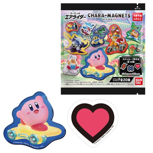 Kirby Air Riders: Chara-Magnets Blind-Box Magnet