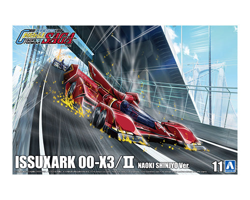 Cyber Formula #11 Issuxark 00-X3/Ⅱ (Naoki Shinjo ver.) - 1/24 Scale Model Kit