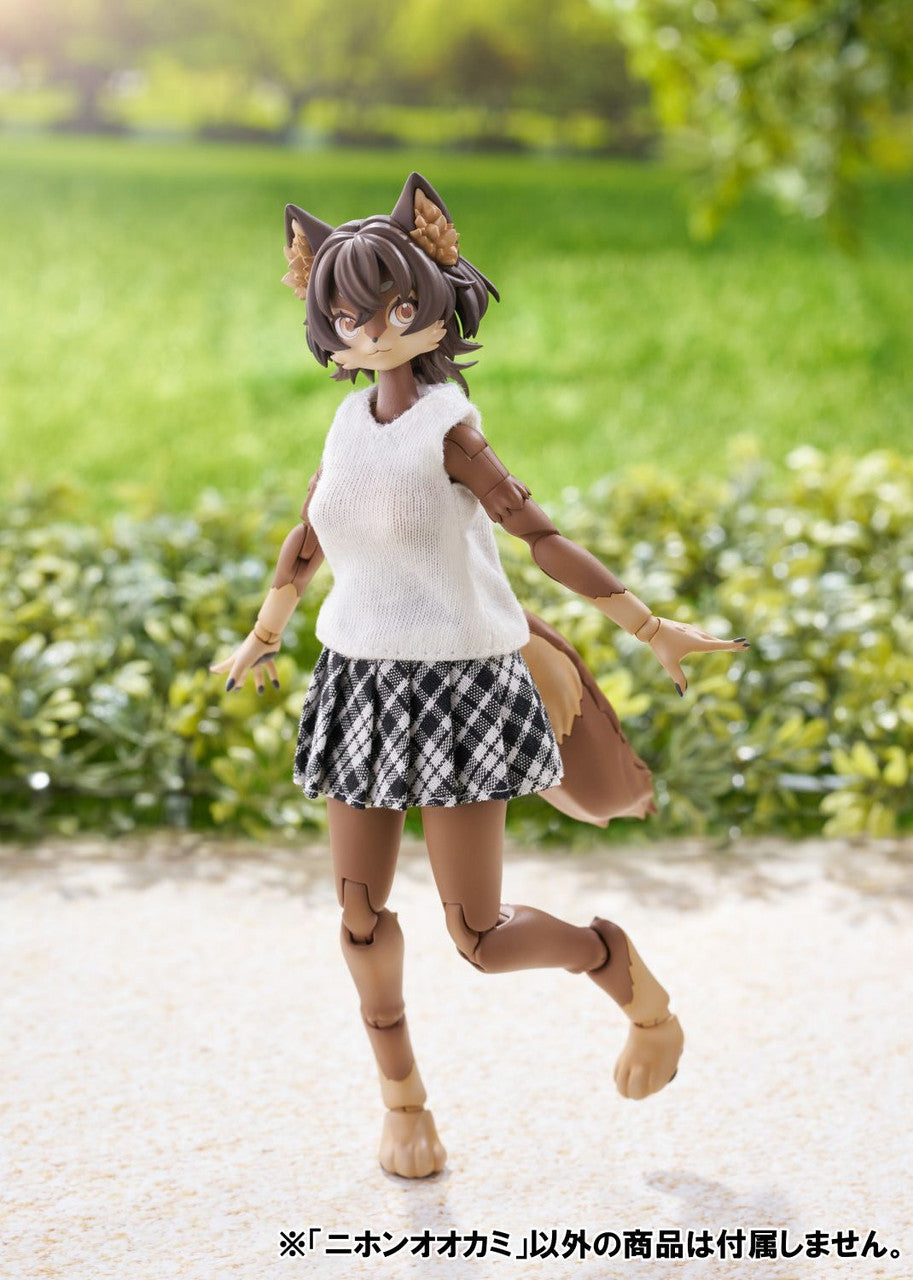 Kemopla: Japanese Wolf - Plastic Model Kit