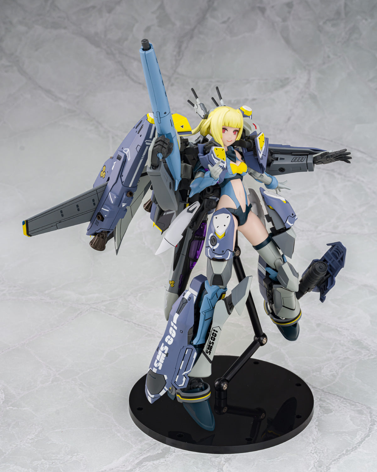 Macross Frontier: VF-25S Super Messiah - Variable Fighter Girls (V.F.G) Model Kit