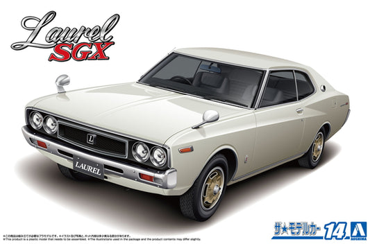 Aoshima: 1/24 Nissan No. 14 - Laurel HT 2000 (1972) - Model Kit