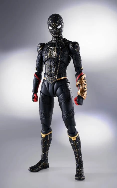 Spider-Man No Way Home: Spider-Man (Black and Gold Suit) - S.H. Figuart