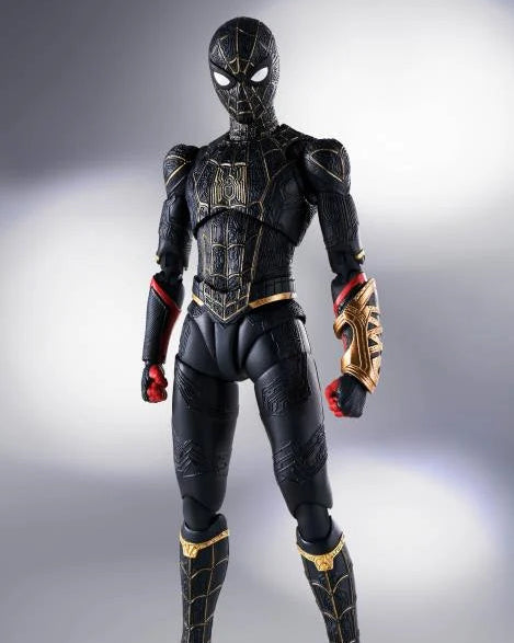 Spider-Man No Way Home: Spider-Man (Black and Gold Suit) - S.H. Figuart