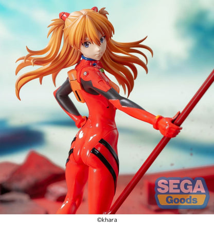 Rebuild of Evangelion: Asuka Shikinami Langley x Spear of Cassius - Luminasta Prize Figure