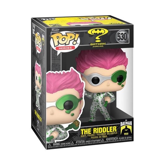 Funko Pop! Heroes: Batman Forever - The Riddler (Metallic) #530