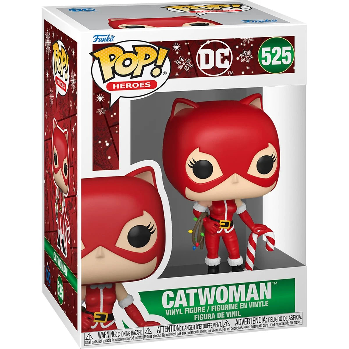 Funko Pop! Heroes: Catwoman (Holiday) #525