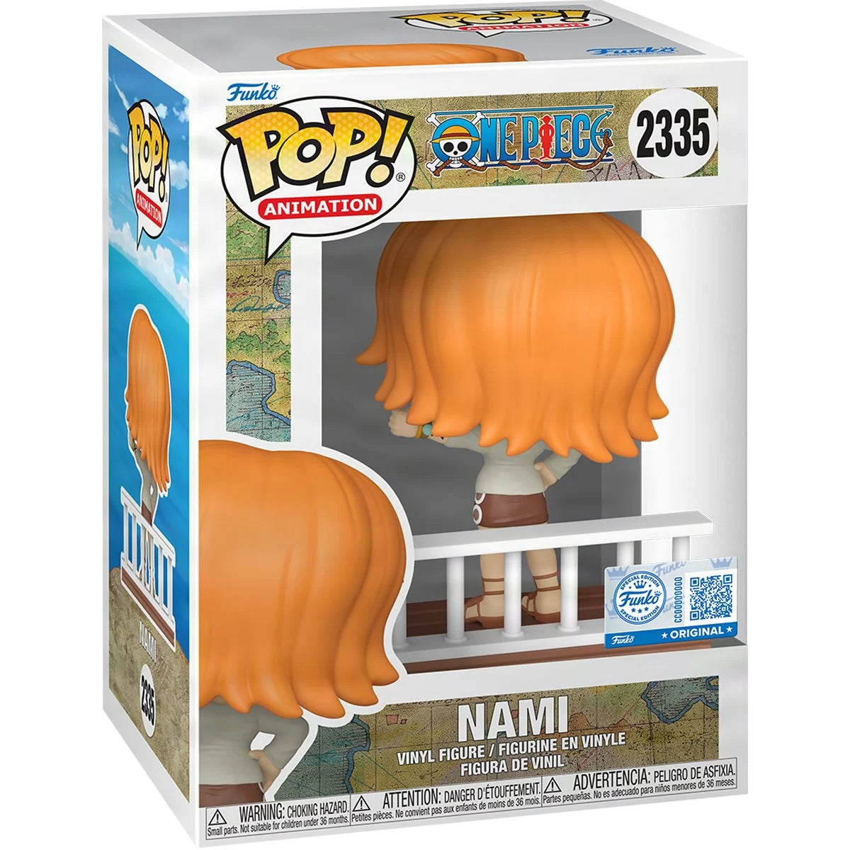 [Arriving Soon] Funko POP! Anime: One Piece - Nami (Straw Hat Pirates) #2335 (Entertainment Earth Exclusive)