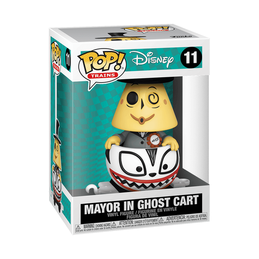 Funko POP! Trains: The Nightmare Before Christmas - Mayor in Ghost Cart #11