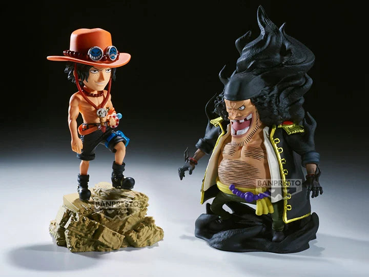 One Piece: Portgas D. Ace vs Marshall D. Teach - World Collectable Log Stories Figure