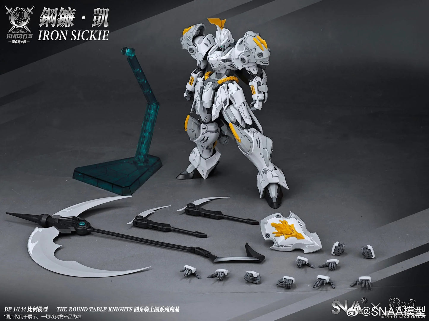 [Pre-Order] The Round Table Knights - Iron Sickle Kai - 1/144 Scale Model Kit