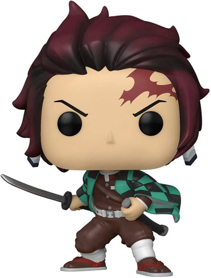 Funko POP! Animation: Demon Slayer - Tanjiro Kamado #867 - Videguy Collectibles