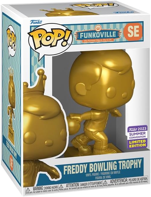 Funko POP!: Funkoville - Freddy Bowling Trophy #SE (2023 Summer Convention Limited Edition)