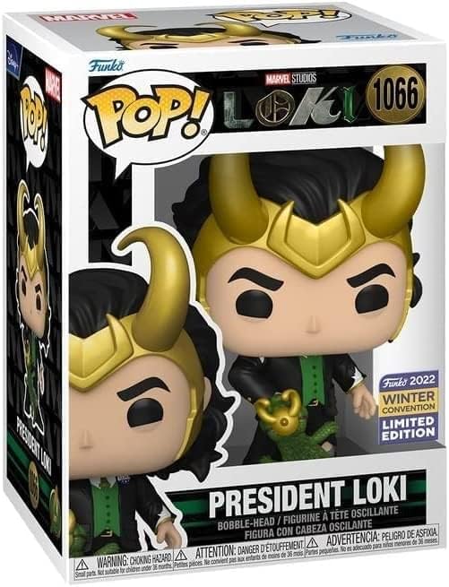 Funko POP! Marvel: Loki - President Loki #1066 (Winter Convention Limited Edition)