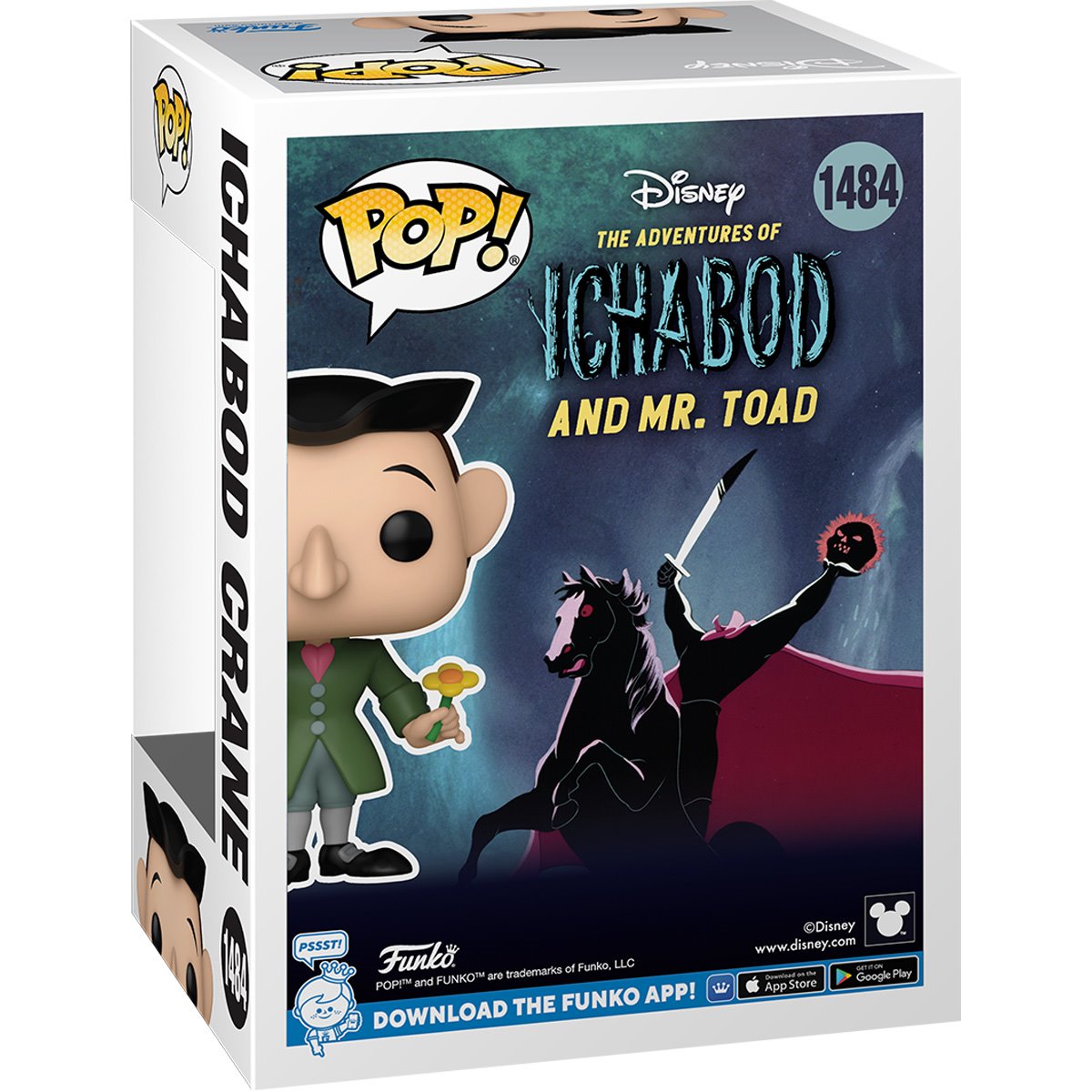 Funko POP! Disney: The Adventures of Ichabod and Mr. Toad - Ichabod Crane #1484